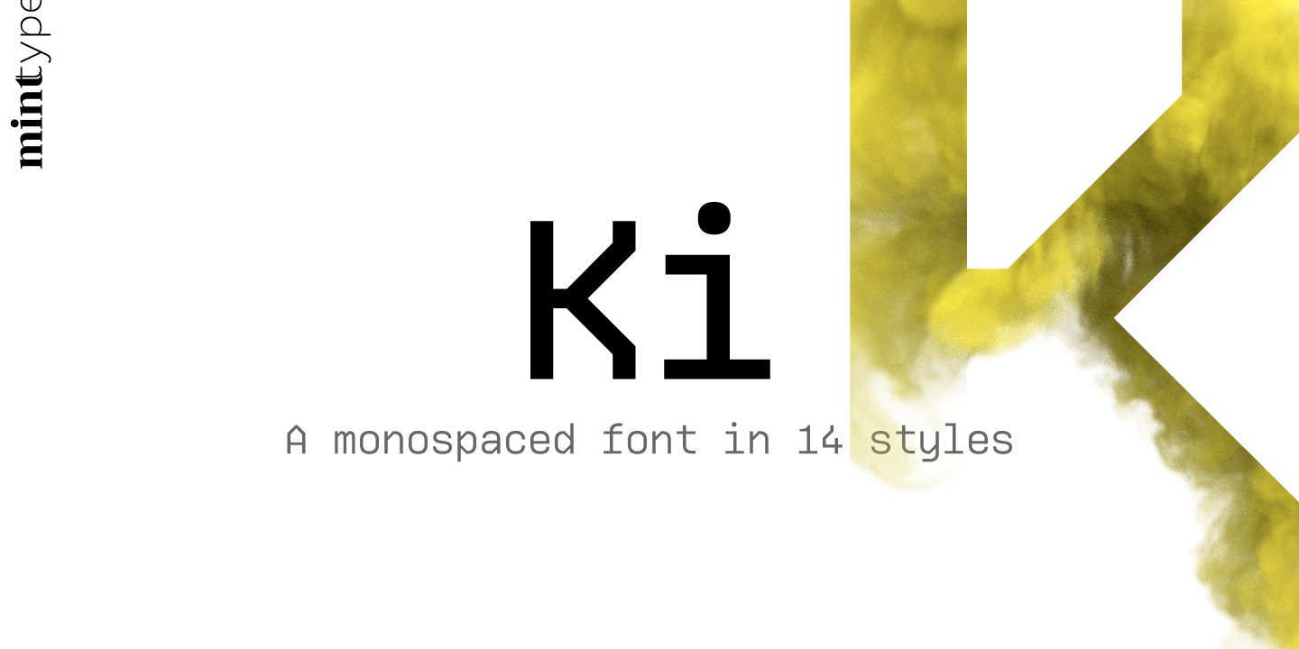Пример шрифта Ki